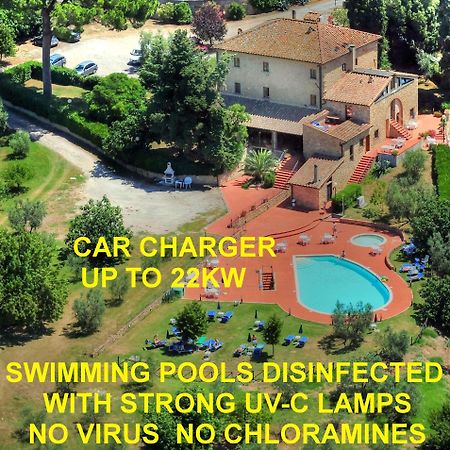 Hotel Residence Villa Rioddi Volterra Bagian luar foto