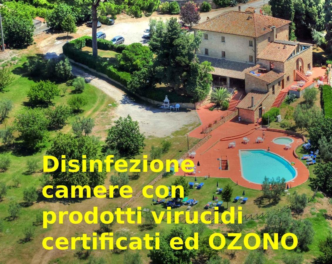 Hotel Residence Villa Rioddi Volterra Bagian luar foto